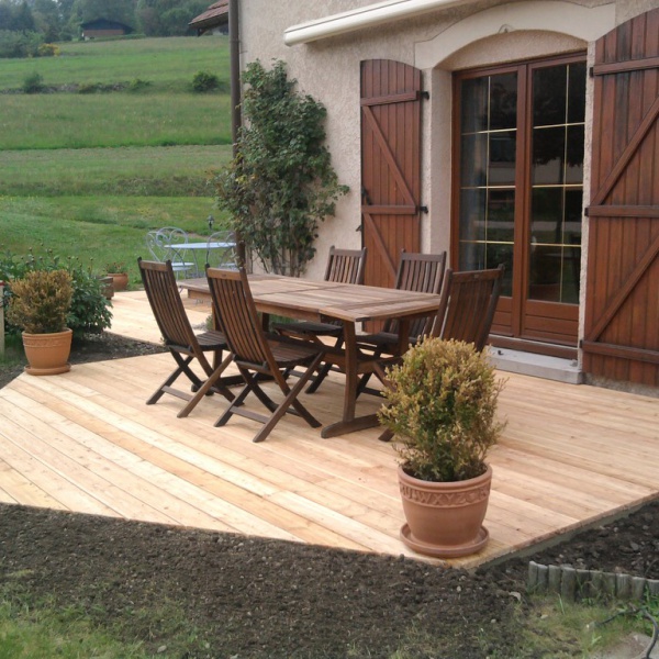Lames de terrasse